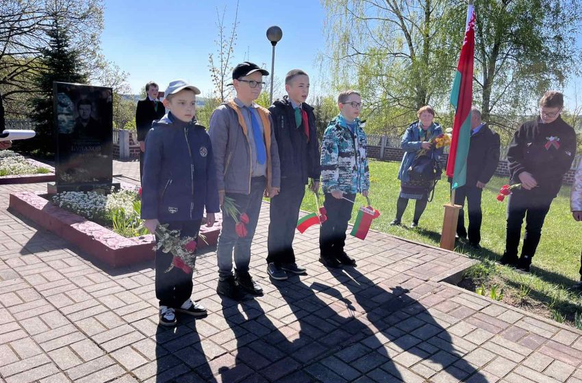  9 мая в аг. Краснолуки провели митинг , посвященный Дню Победы